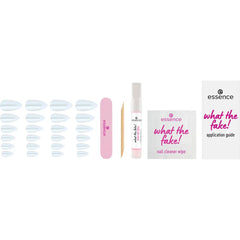 ESSENCE-CONJUNTO DE UNHAS FALSAS WHAT THE FAKE 01 Glazed 6 pcs.-DrShampoo - Perfumaria e Cosmética