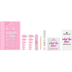 ESSENCE-CONJUNTO DE UNHAS FALSAS WHAT THE FAKE 02 OLHO DE GATO 6 pcs.-DrShampoo - Perfumaria e Cosmética