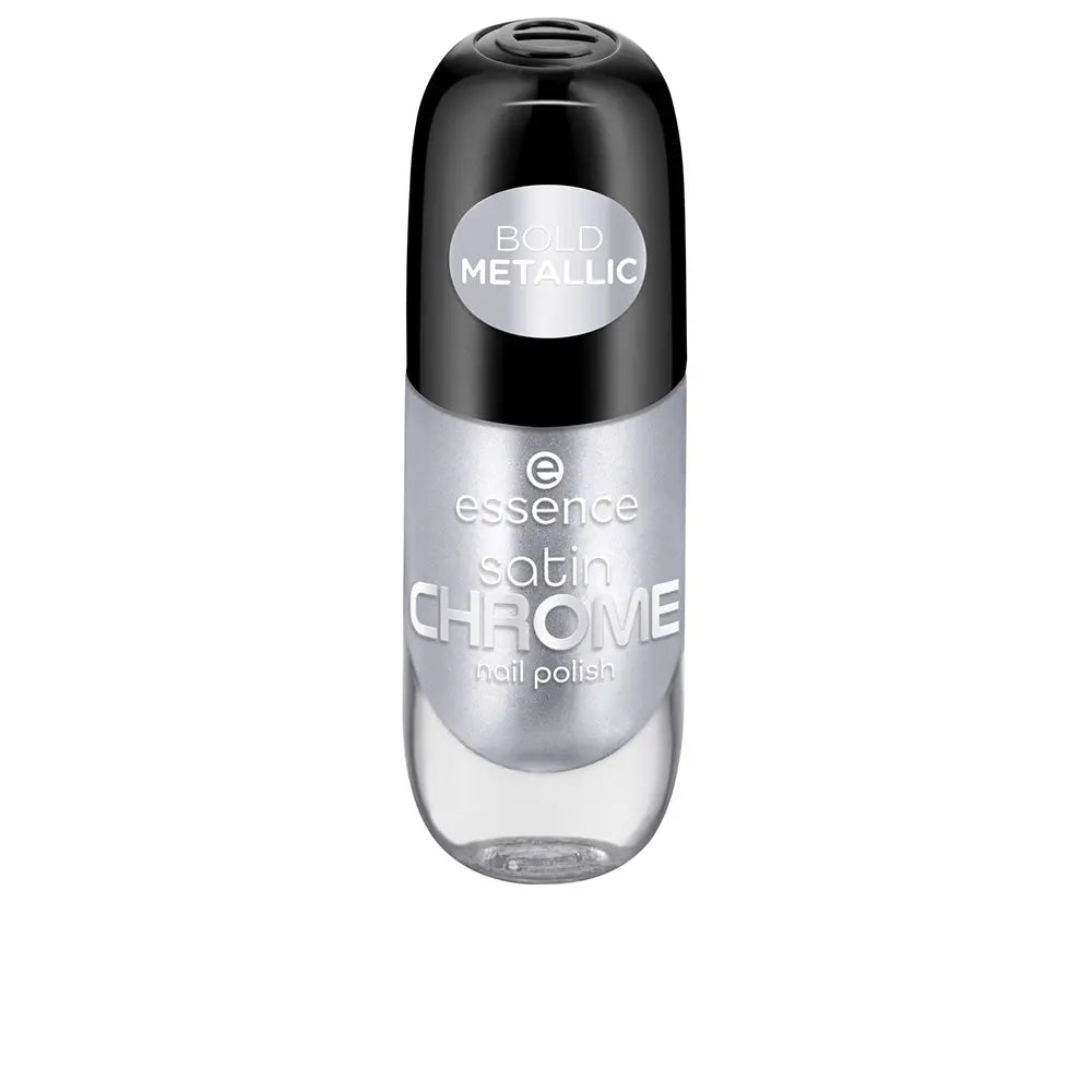 ESSENCE-ESMALTE DE UNHA SATIN CHROME 04 SteelGPT 8 ml-DrShampoo - Perfumaria e Cosmética