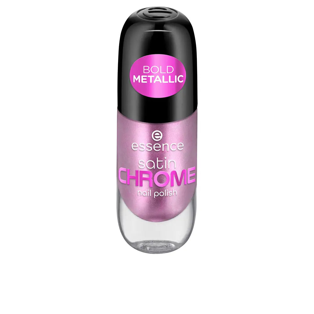 ESSENCE-ESMALTE SATIN CHROME 02 Artificial Pinktelligence 8 ml.-DrShampoo - Perfumaria e Cosmética