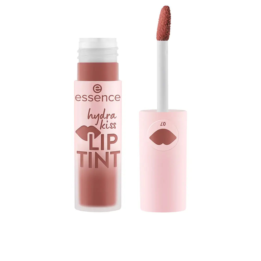 ESSENCE-Hydra Kiss Lip Stain 07 Hazelnut Haze 4 ml-DrShampoo - Perfumaria e Cosmética