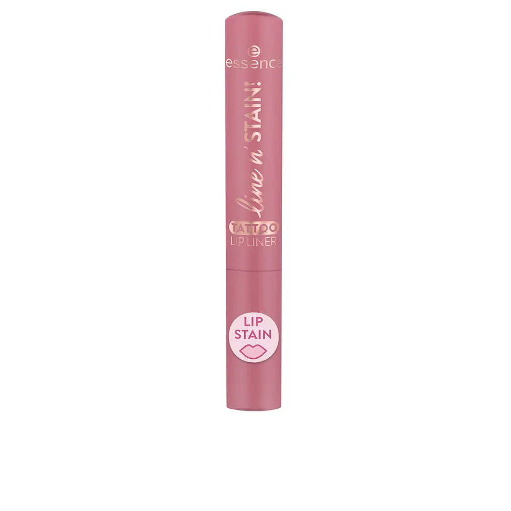 ESSENCE-Lápis de contorno labial TATTOO LINE N'STAIN 01 Everyone's Nude Pink 25 ml.-DrShampoo - Perfumaria e Cosmética