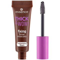 ESSENCE-Máscara de pestanas THICK WOW para fixar sobrancelhas 03 morena castanho 6 ml-DrShampoo - Perfumaria e Cosmética