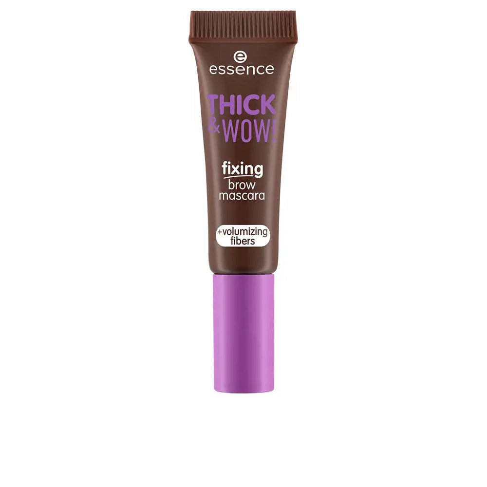 ESSENCE-Máscara de pestanas THICK WOW para fixar sobrancelhas 03 morena castanho 6 ml-DrShampoo - Perfumaria e Cosmética