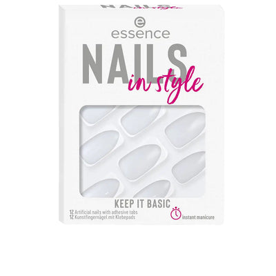 ESSENCE-NAILS IN STYLE unhas postiças 15 keep it basic 12 u-DrShampoo - Perfumaria e Cosmética