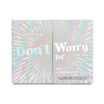 ESSENCE-NÃO SE PREOCUPE BE mini paleta de sombras multicolor 5 gr-DrShampoo - Perfumaria e Cosmética Imagem principal do produto