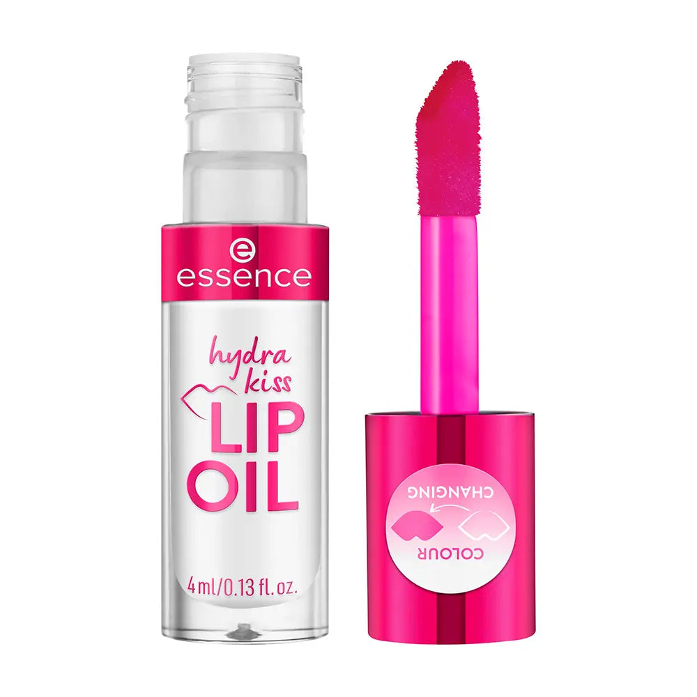 ESSENCE-Óleo labial HYDRA KISS #06-Cranberry Is Back 4 ml-DrShampoo - Perfumaria e Cosmética