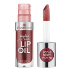 ESSENCE-Óleo labial HYDRA KISS #08-Mocha Glow 4 ml-DrShampoo - Perfumaria e Cosmética