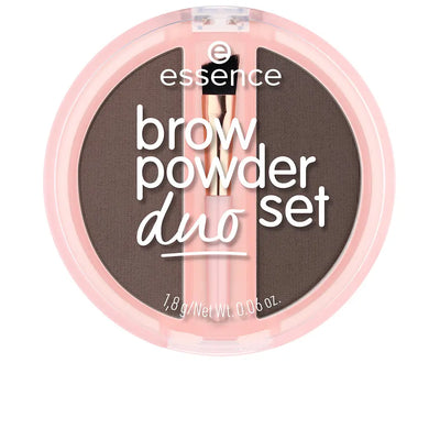 ESSENCE-Pó para sobrancelhas BROW POWDER duo de pó para sobrancelhas 03 18 g.-DrShampoo - Perfumaria e Cosmética