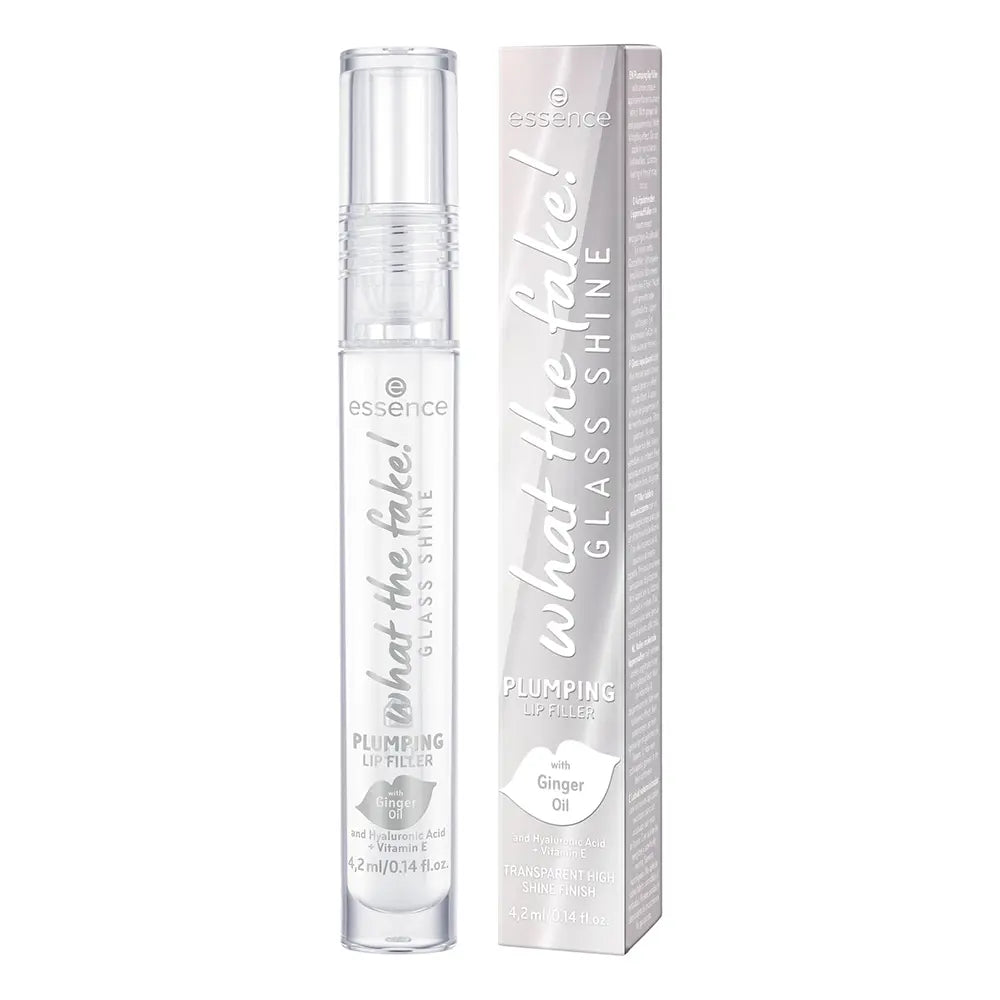ESSENCE-QUE FALSIFICAÇÃO! GLASS SHINE Brilho Labial Volumizante #01-Oh So Glassy 4,2 ml-DrShampoo - Perfumaria e Cosmética