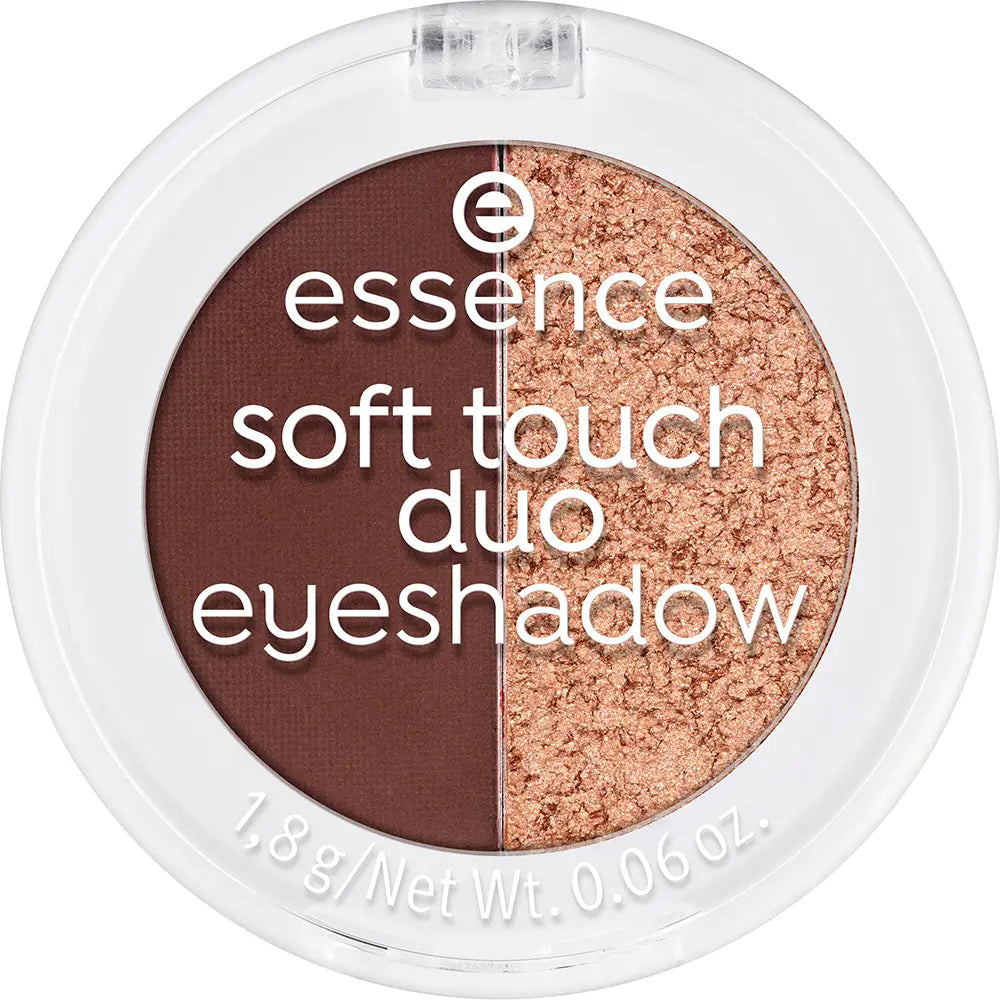 ESSENCE-SOMBRA PARA OLHOS SOFT TOUCH DUO 04 Mocha Muse 18 g.-DrShampoo - Perfumaria e Cosmética