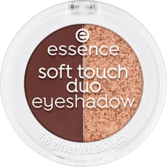 ESSENCE-SOMBRA PARA OLHOS SOFT TOUCH DUO 04 Mocha Muse 18 g.-DrShampoo - Perfumaria e Cosmética
