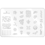 ESSENCE-STAMPY DESIGNS templates de carimbo para unhas 1 unid.-DrShampoo - Perfumaria e Cosmética