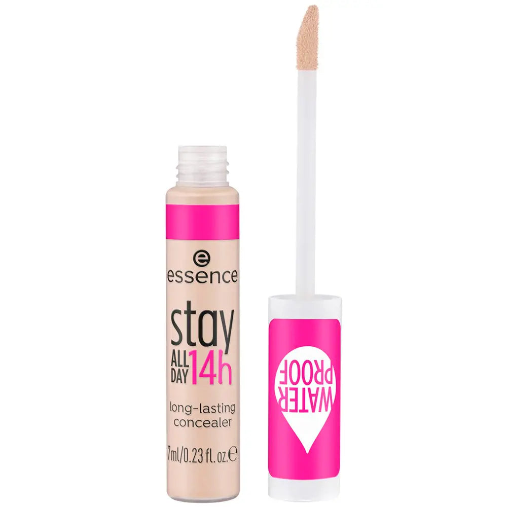 ESSENCE-STAY ALL DAY 14H corretivo de longa duração 10 mel claro 7 ml-DrShampoo - Perfumaria e Cosmética