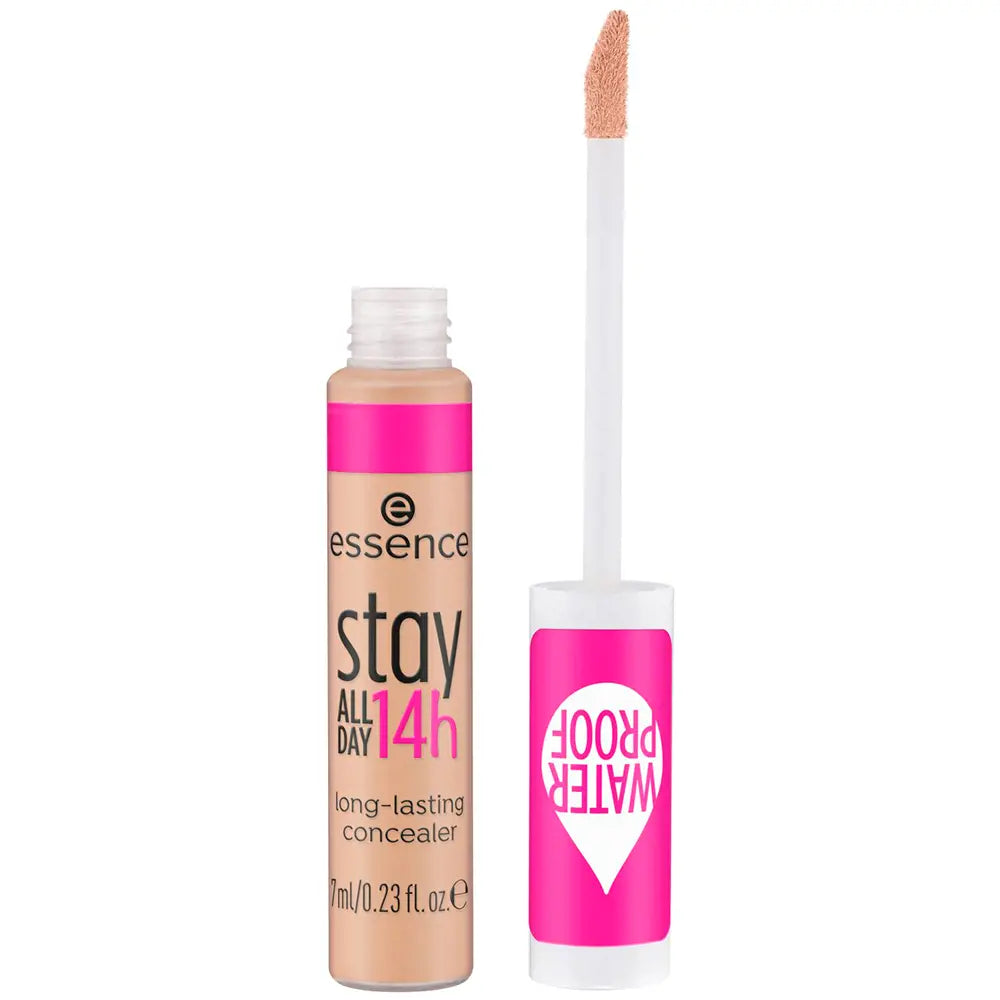 ESSENCE-STAY ALL DAY 14H corretivo de longa duração 40 bege quente 7 ml-DrShampoo - Perfumaria e Cosmética