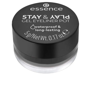 ESSENCE-STAY PLAY Gel Delineador em Gel 01 Preto 5g.-DrShampoo - Perfumaria e Cosmética Image principale du produit