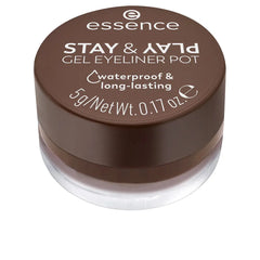 ESSENCE-STAY PLAY Gel Delineador em Pote 02 Marrom 5g-DrShampoo - Perfumaria e Cosmética