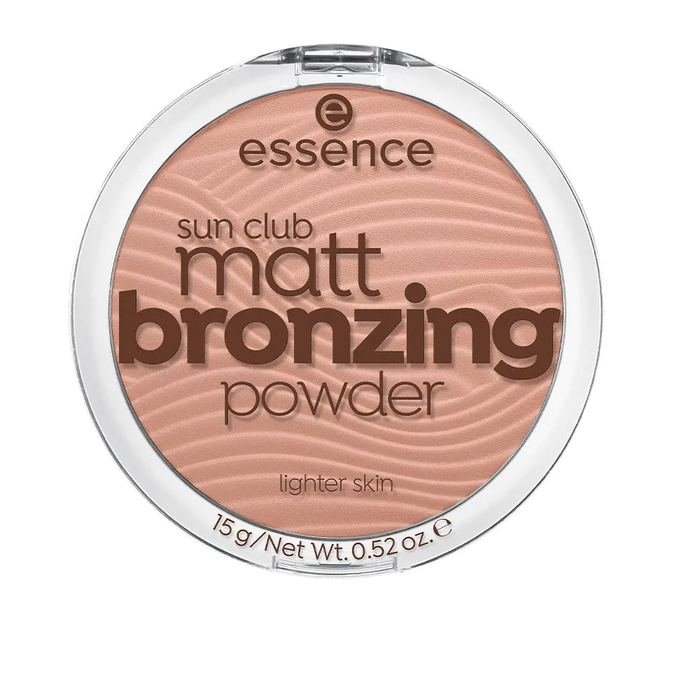 ESSENCE-Sun Club Matte Bronzer Poo 01 15 GR-DrShampoo - Perfumaria e Cosmética