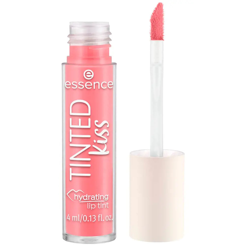 ESSENCE-TINTED KISS hidratante labial 01 rosa fabuloso 4 ml-DrShampoo - Perfumaria e Cosmética