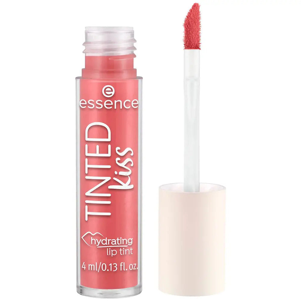 ESSENCE-TINTED KISS hidratante labial 03 coral colada 4 ml-DrShampoo - Perfumaria e Cosmética