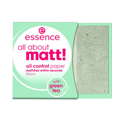 ESSENCE-TUDO SOBRE MATT! papéis matificantes 50 u-DrShampoo - Perfumaria e Cosmética