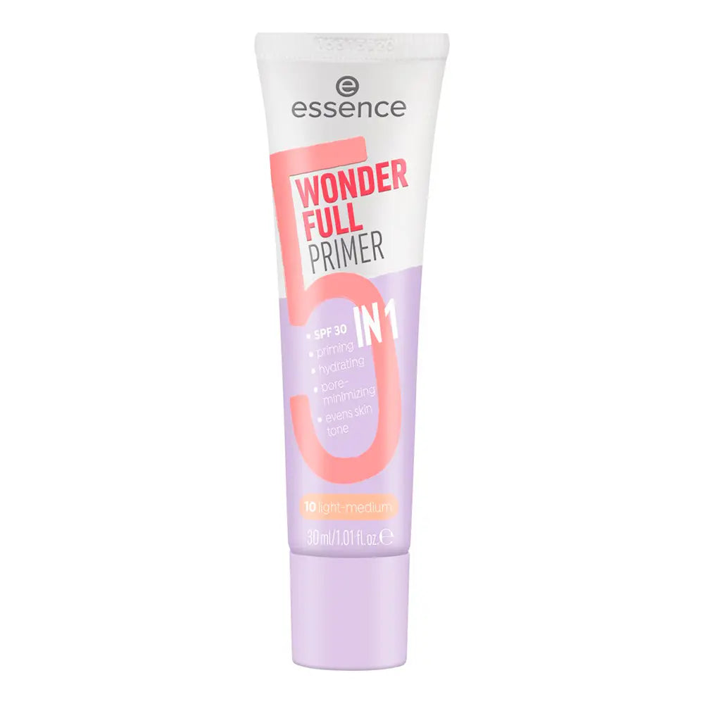 ESSENCE-WONDER FULL 10 5 em 1 primer 10 Claro médio 30 ml.-DrShampoo - Perfumaria e Cosmética