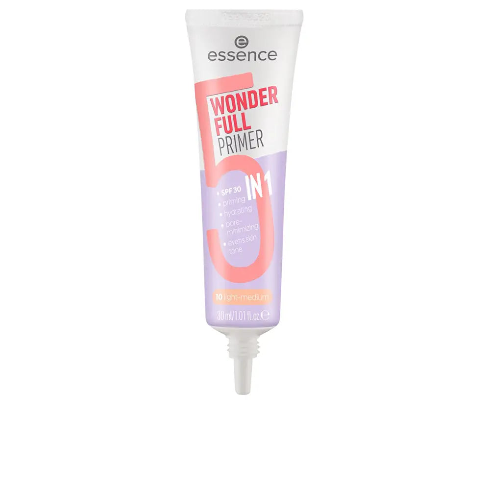 ESSENCE-WONDER FULL 10 5 em 1 primer 10 Claro médio 30 ml.-DrShampoo - Perfumaria e Cosmética