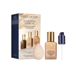 ESTEE LAUDER-CAIXA DE BASE DOUBLE WEAR Amêndoa pálida 3 u.-DrShampoo - Perfumaria e Cosmética