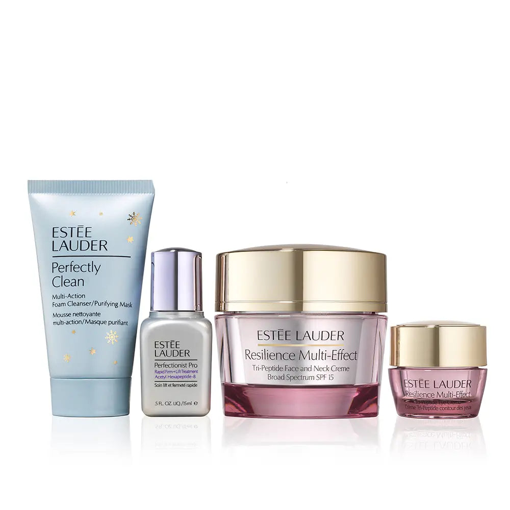 ESTEE LAUDER-CAIXA MULTI EFETOS DE RESILIÊNCIA 4 pcs.-DrShampoo - Perfumaria e Cosmética