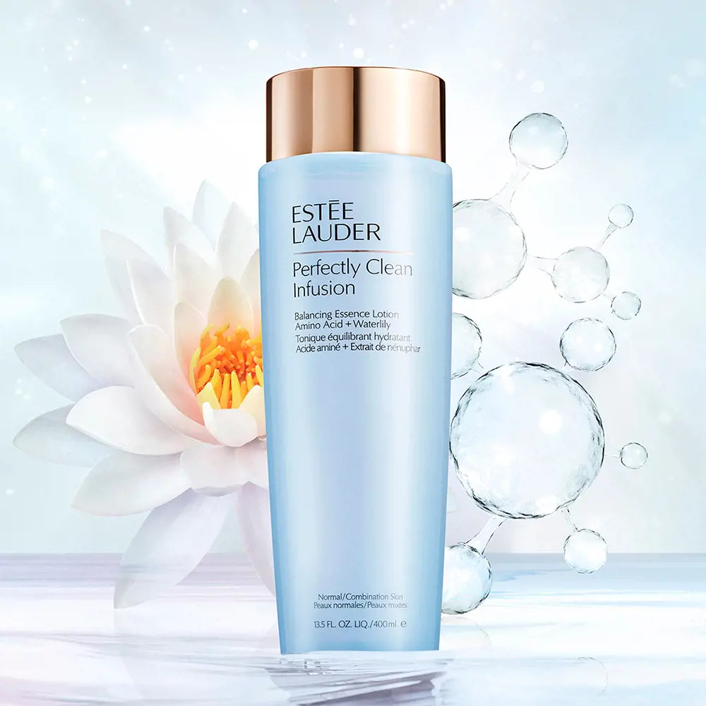 ESTÉE LAUDER-PERFECTLY CLEAN INFUSION balancing essence lotion 400 ml-DrShampoo - Perfumaria e Cosmética