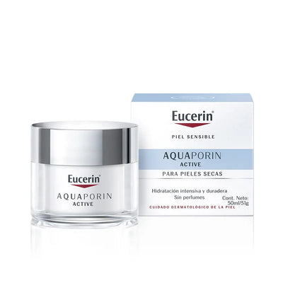 EUCERIN-AQUAporin ACTIVE cuidado hidratante pele seca 50 ml-DrShampoo - Perfumaria e Cosmética