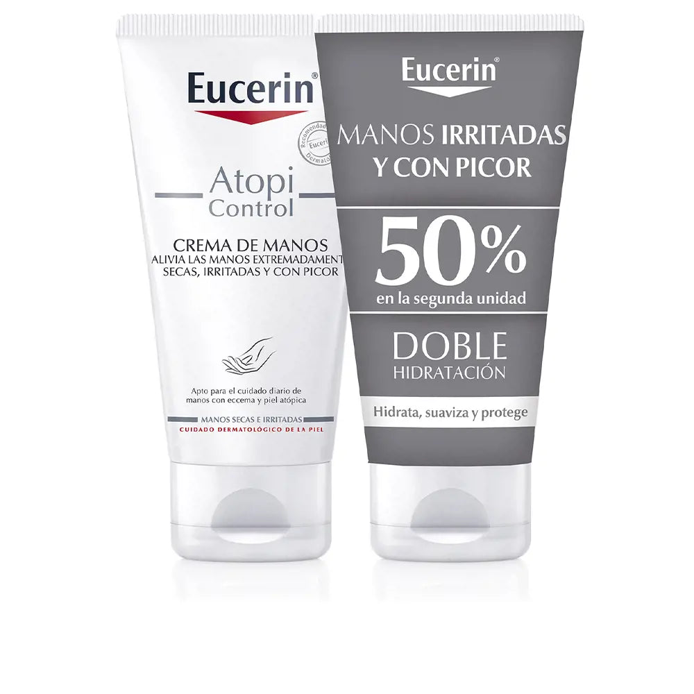 EUCERIN-ATOPICONTROL HAND CREAM conjunto 2 pz-DrShampoo - Perfumaria e Cosmética