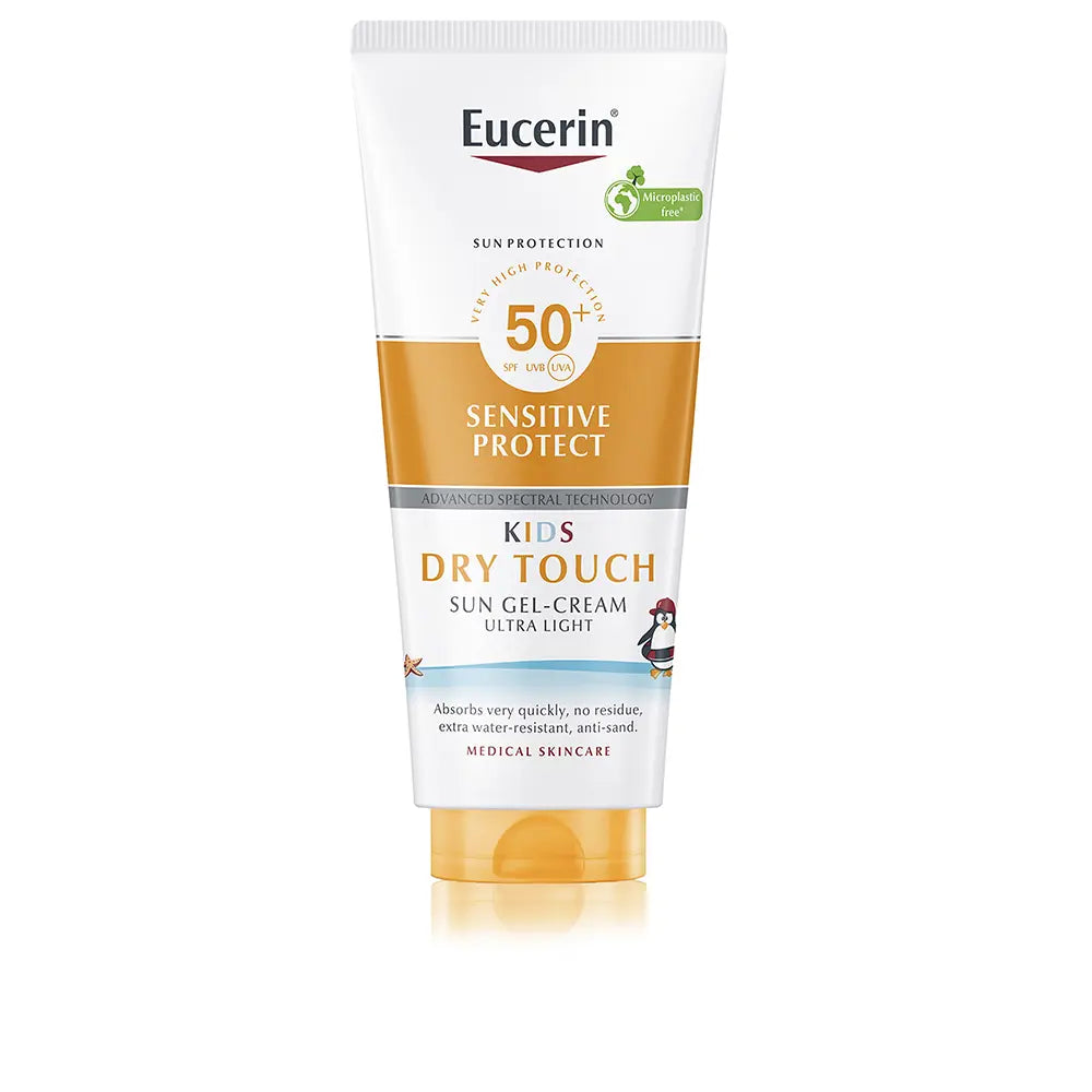 EUCERIN-CREME GEL SUN SENSITIVE PROTECT KIDS FPS50+ 200 ml-DrShampoo - Perfumaria e Cosmética