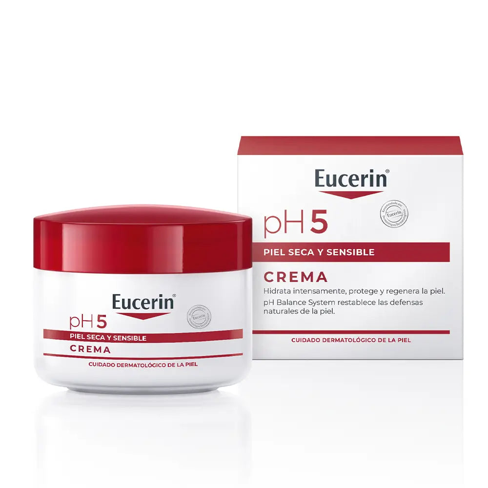 EUCERIN-Creme para pele sensível PH5 75 ml.-DrShampoo - Perfumaria e Cosmética