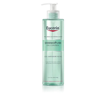 EUCERIN-DERMOPURE gel de limpeza facial oil control 400 ml-DrShampoo - Perfumaria e Cosmética Imagen principal del producto