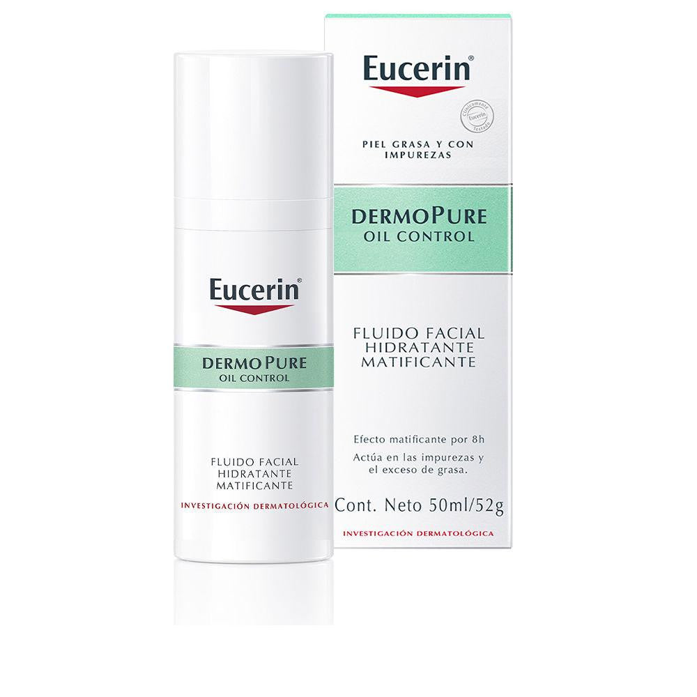 EUCERIN-DERMOPURE oil control fluido facial hidratante matificante 50 ml-DrShampoo - Perfumaria e Cosmética