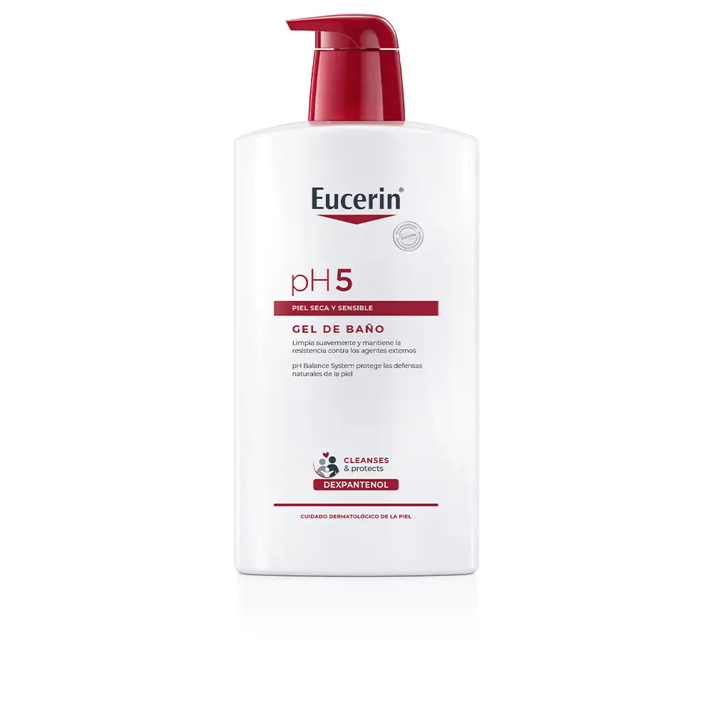 EUCERIN-Dispensador de gel de banho PH5 1000 ml-DrShampoo - Perfumaria e Cosmética Imagem principal do produto