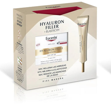 EUCERIN-HYALURON FILLER + ELASTICITY DAY SPF30 CASE 2 un.-DrShampoo - Perfumaria e Cosmética Imagen principal del producto