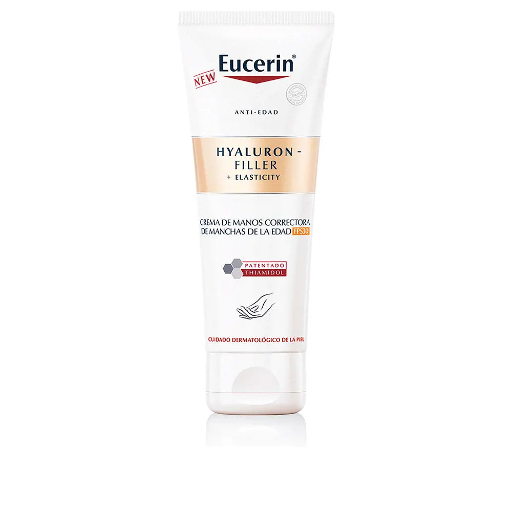 EUCERIN-HYALURON FILLER + creme de mãos corretor de elasticidade 75 ml-DrShampoo - Perfumaria e Cosmética