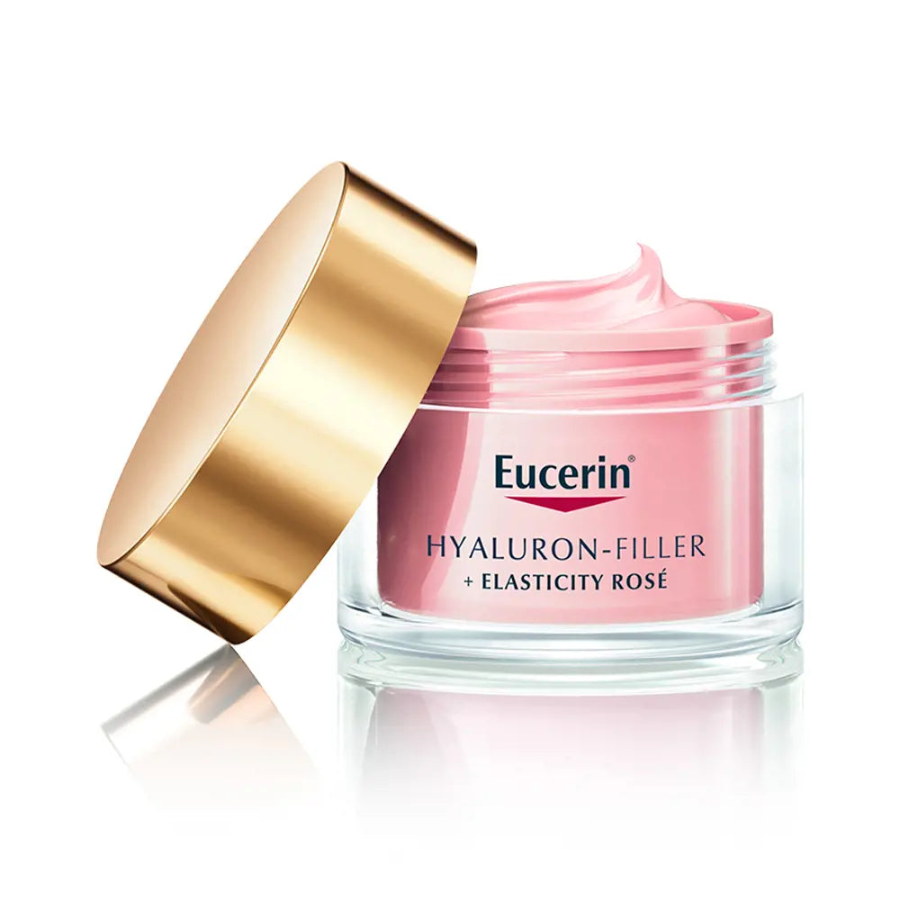 EUCERIN-HYALURON-FILLER + elasticidade creme de dia rosé SPF30 50 ml-DrShampoo - Perfumaria e Cosmética