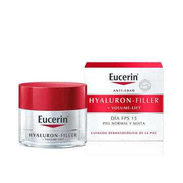 EUCERIN-HYALURON FILLER + volume-lift dia pele mista normal 50 ml-DrShampoo - Perfumaria e Cosmética Main image