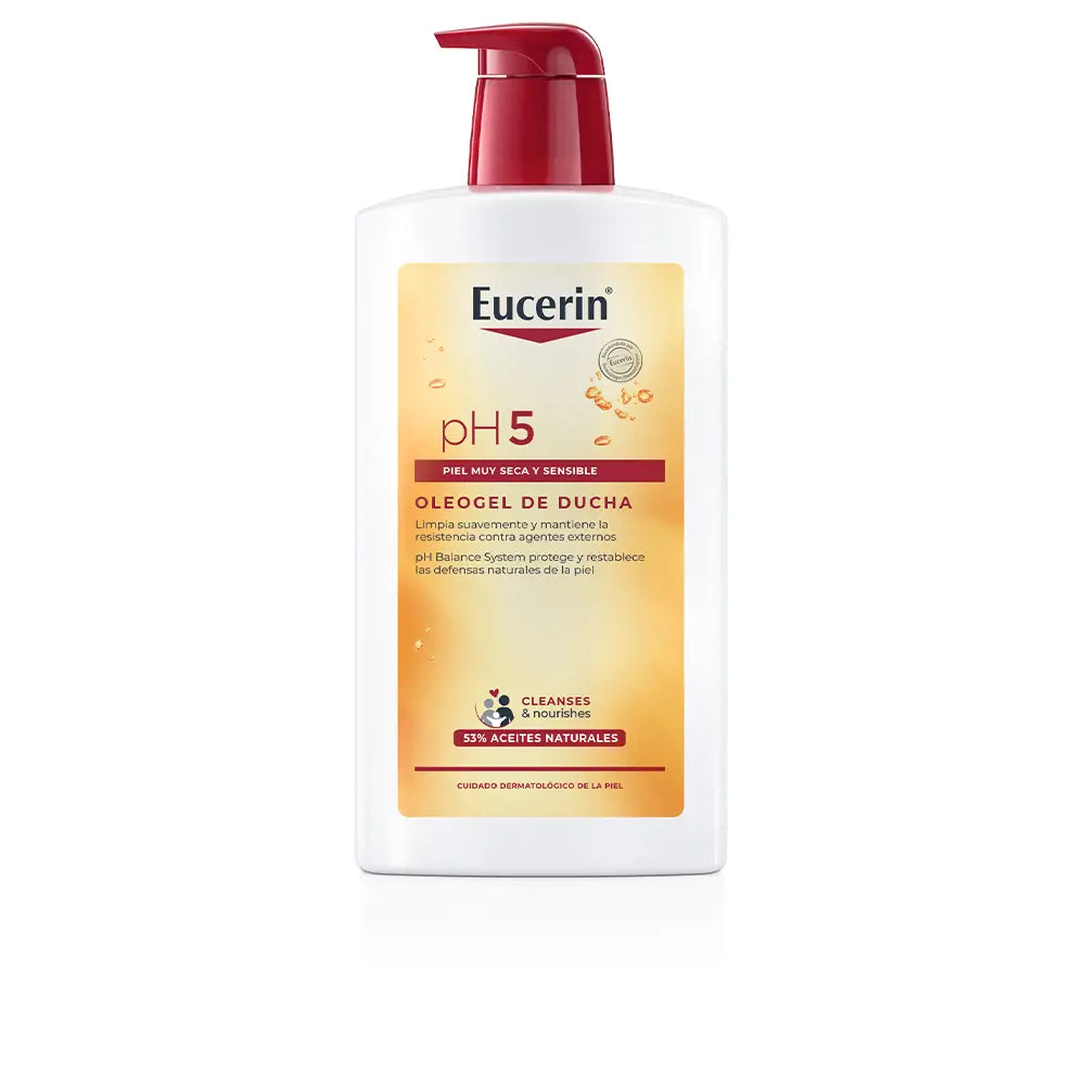 EUCERIN-Óleo de duche PH5 1000 ml-DrShampoo - Perfumaria e Cosmética