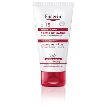 EUCERIN-PH5 creme de mãos pele sensível 75 ml-DrShampoo - Perfumaria e Cosmética Imagen principal del producto