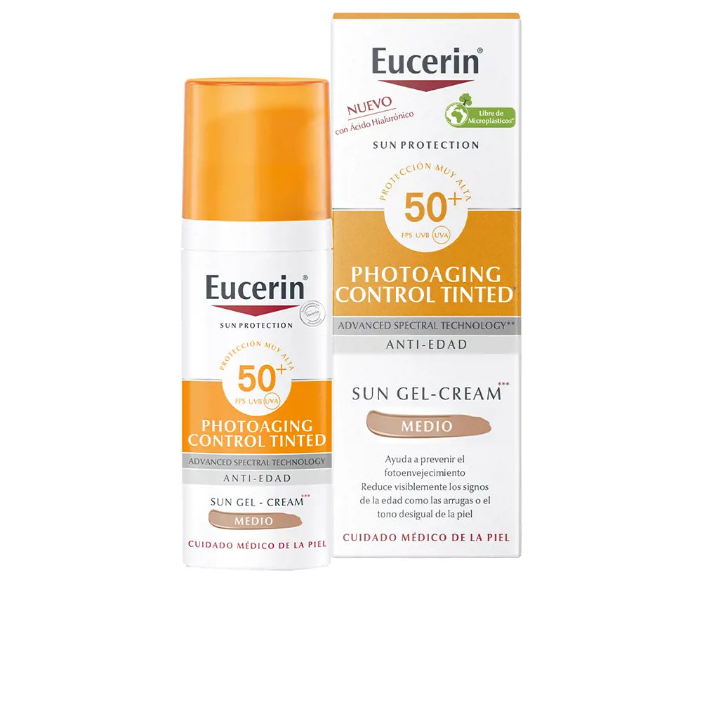 EUCERIN-PHOTOAGEING CONTROL CC SUN CREME SPF50+ 50ml-DrShampoo - Perfumaria e Cosmética Imagem principal do produto