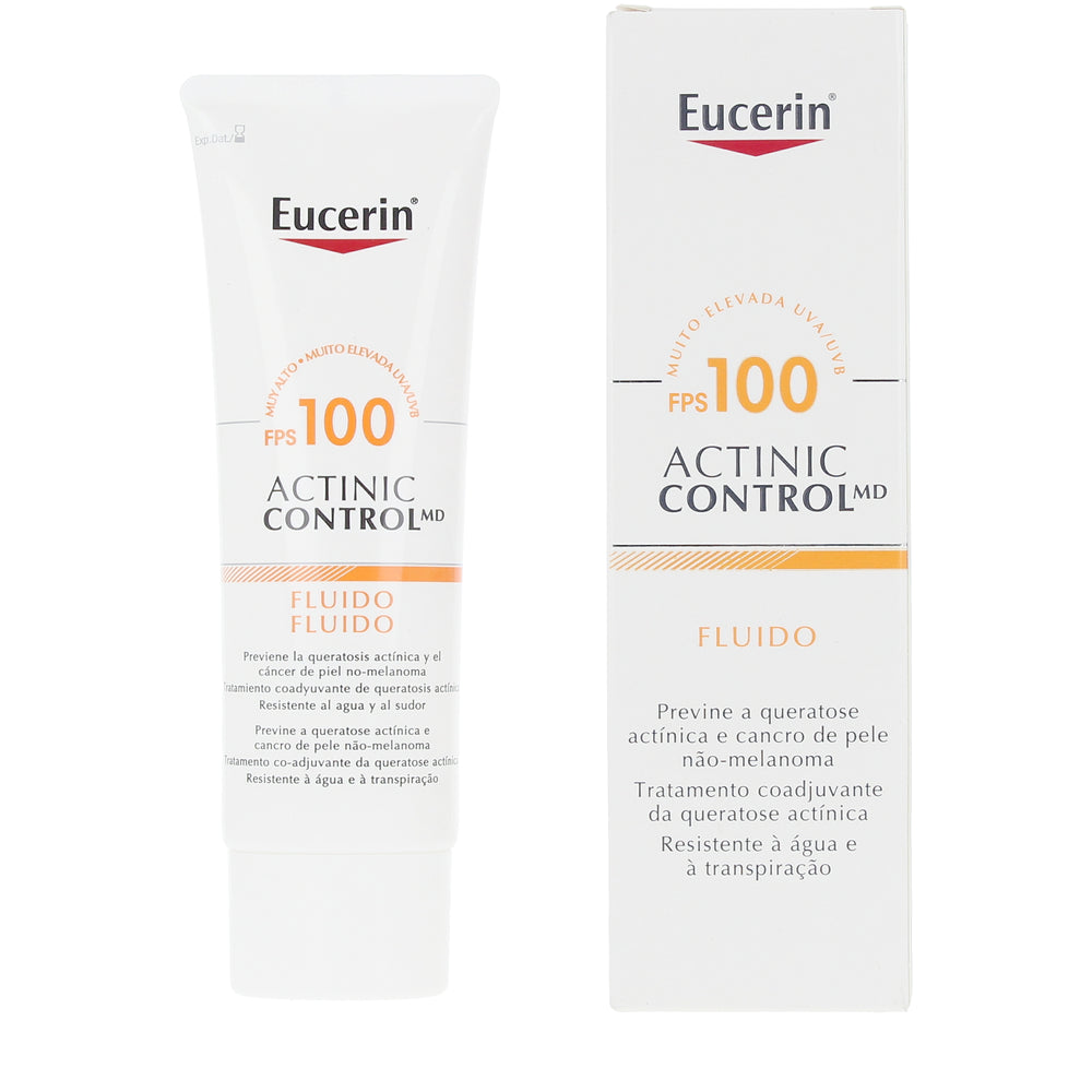 EUCERIN-PROTEÇÃO SOLAR actinic MD fluido FPS100 80 ml.-DrShampoo - Perfumaria e Cosmética