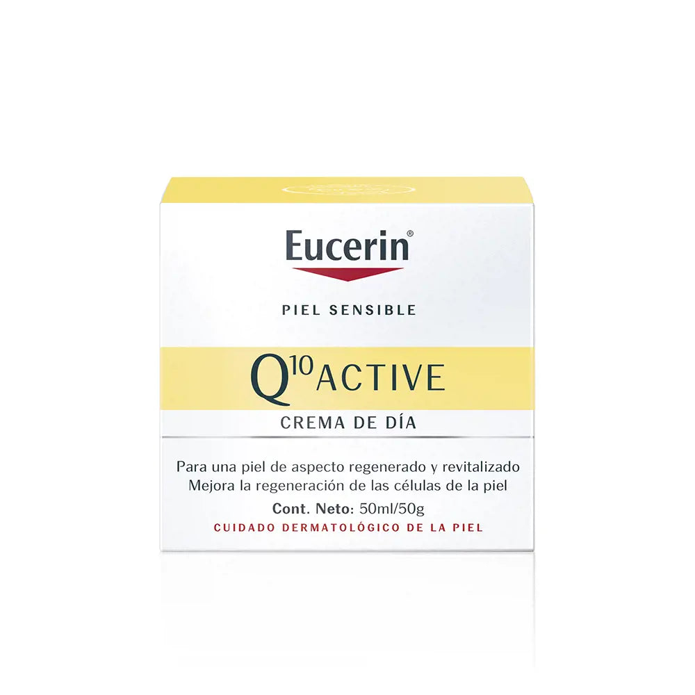 EUCERIN-Q10 ACTIVE creme de dia anti-rugas pele seca 50 ml-DrShampoo - Perfumaria e Cosmética