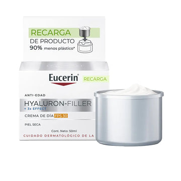 EUCERIN-Refil Hyaluron Filler dia FPS30 50 ml-DrShampoo - Perfumaria e Cosmética Imagen principal del producto