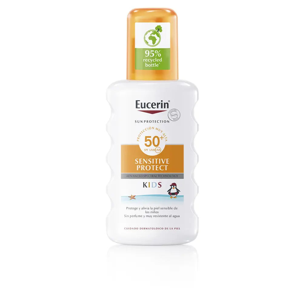 EUCERIN-SUN SENSITIVE PROTECT KIDS spray FPS50+ 200 ml-DrShampoo - Perfumaria e Cosmética