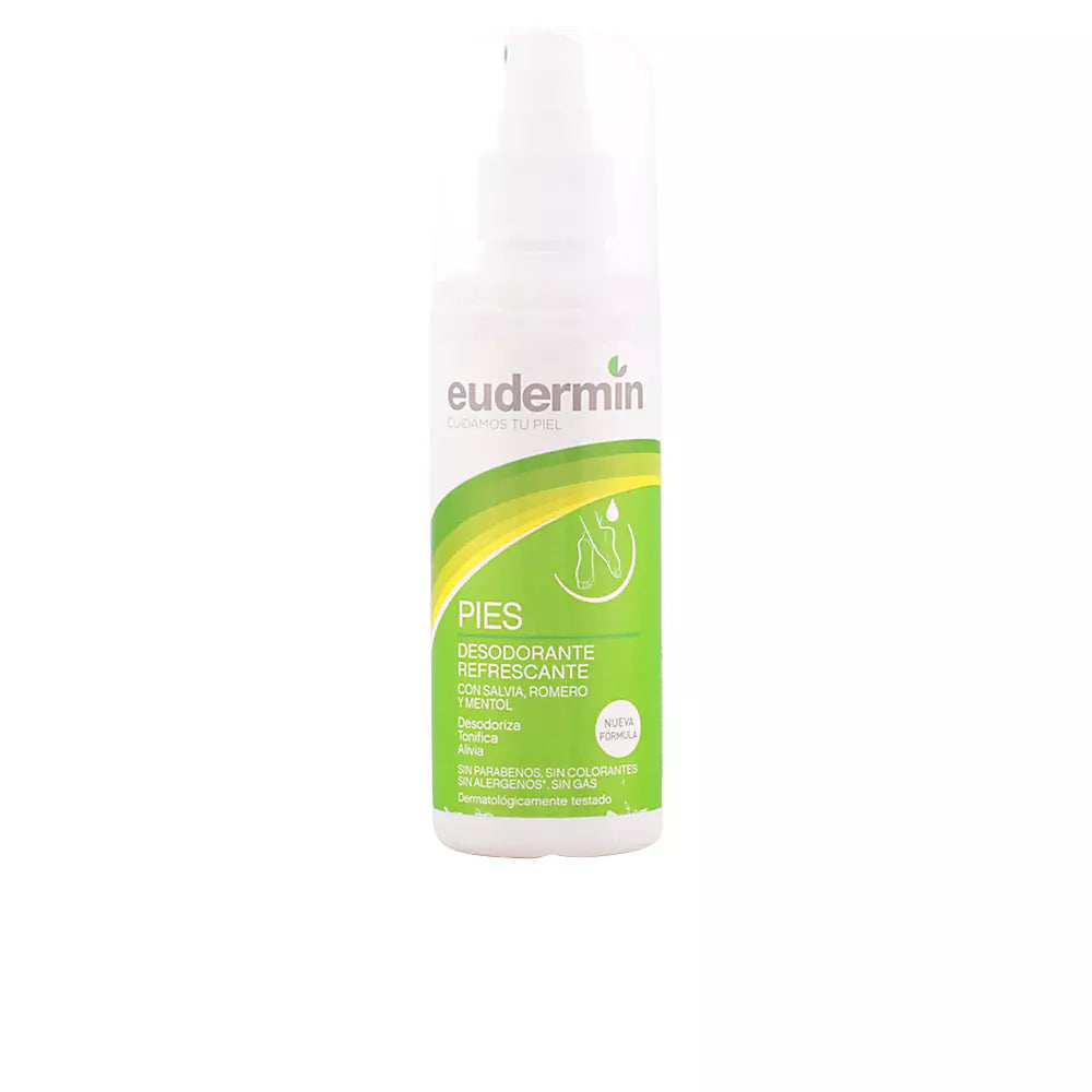 EUDERMIN-PÉS refrescante desodorante spray 125 ml-DrShampoo - Perfumaria e Cosmética