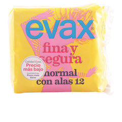 EVAX-Almofadas de asa normais FINA&SEGURA 12 unidades-DrShampoo - Perfumaria e Cosmética